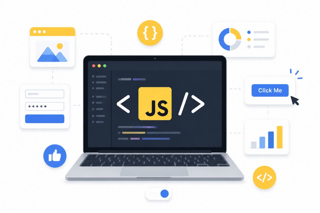 جاوااسکریپت، React و node.js