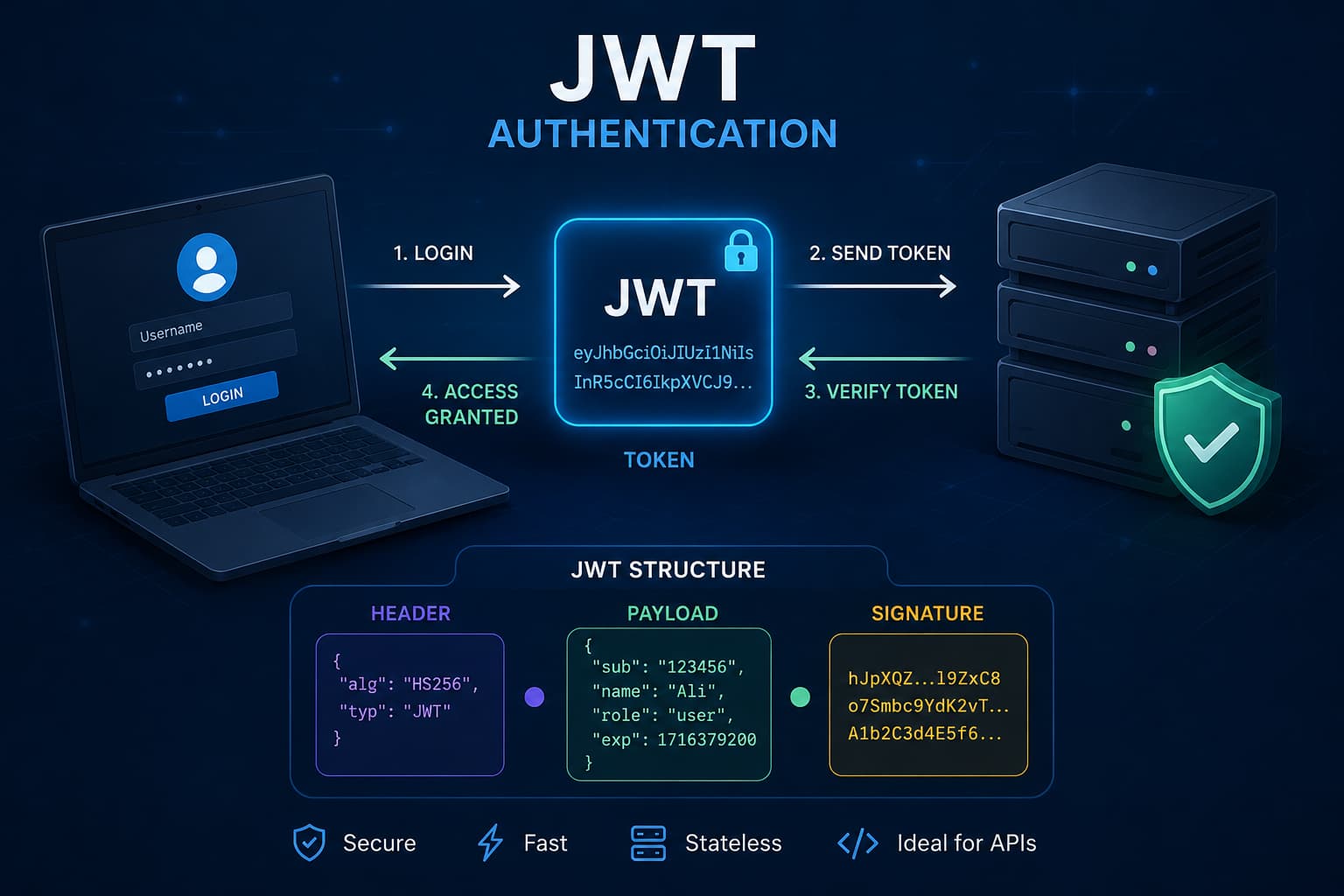 JWT؛ کلید احراز هویت امن